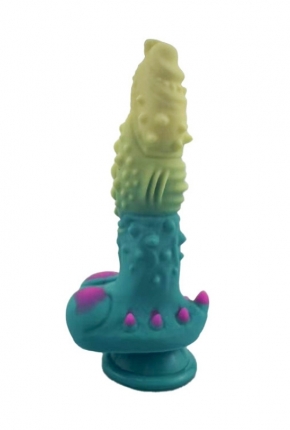 Yeil Mavi Canavar Dildo Model 2
